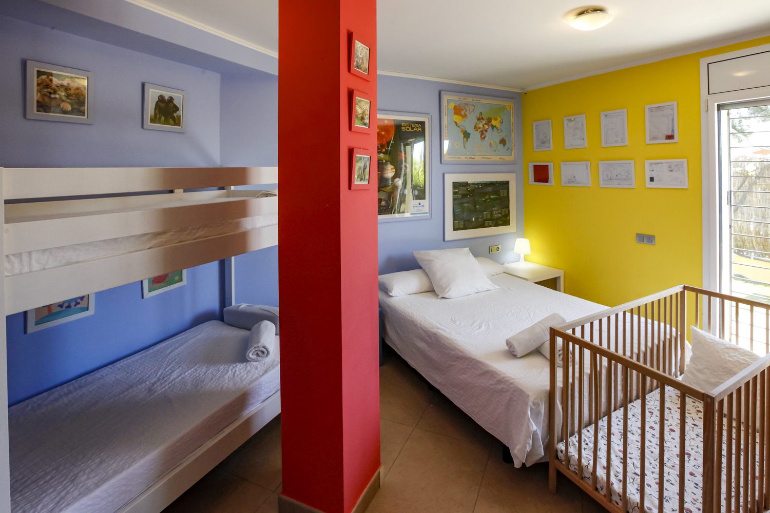 Villa Barcelona Coast rental kids room