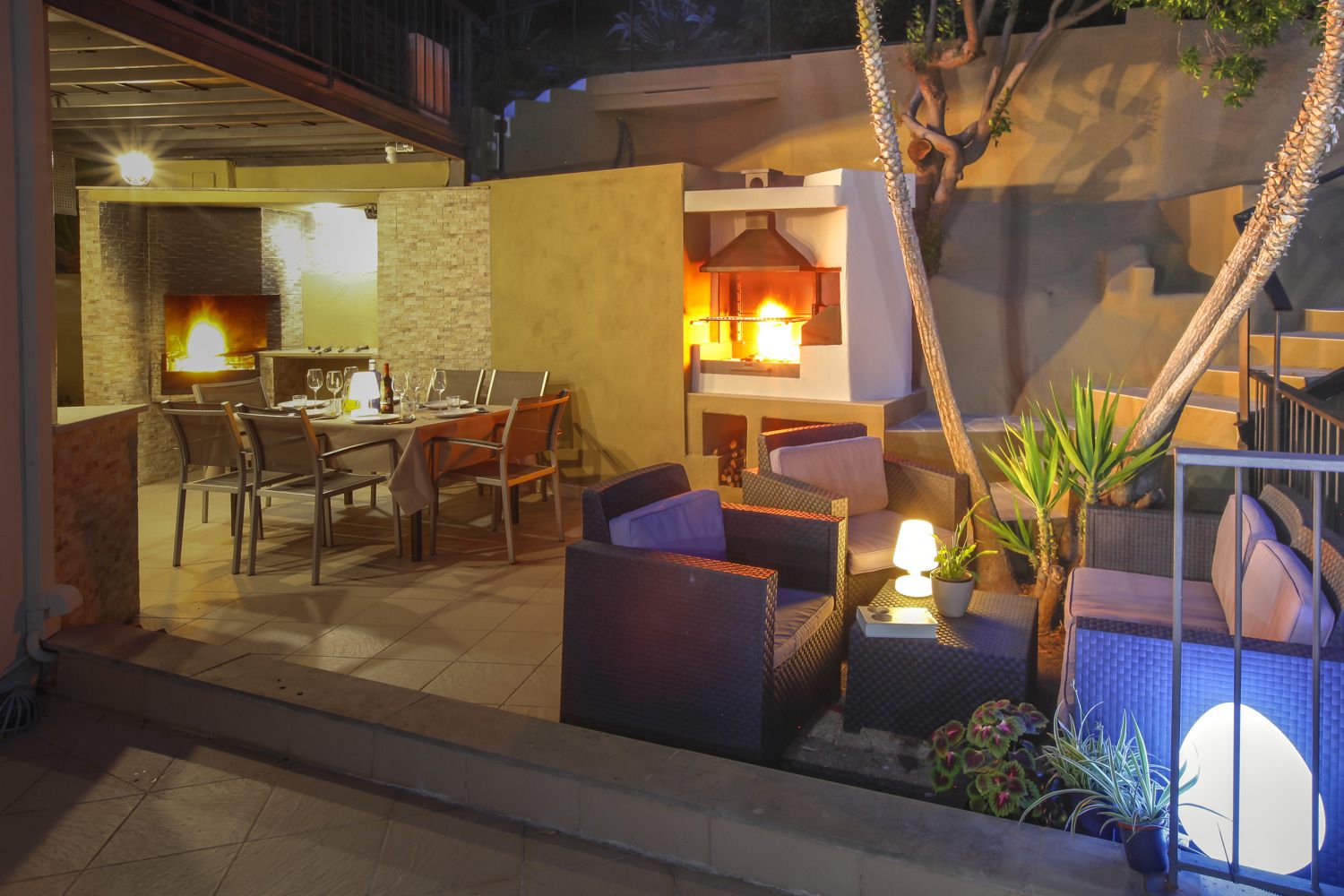 Villa Barcelona Coast rental chill out