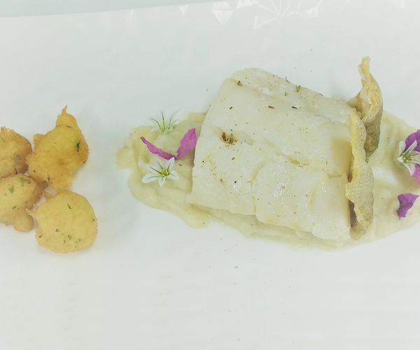COD IN CAULIFLOWER CREAM